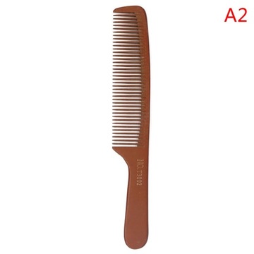 Natural pear wood combs Salon wood parting comb brush