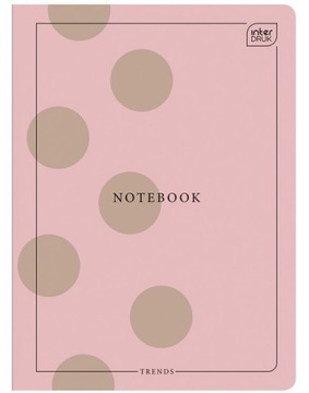 Блокнот Interdruk А5, 60 листов LINIA DZIWCZYKI, микс обложек