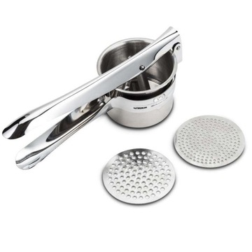 Пресс СТАЛЬНОЙ для картофеля, овощей, фруктов, вкладыши