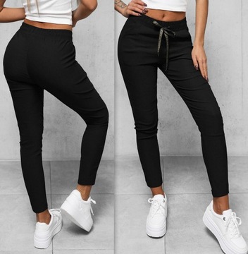 ЭЛАСТИЧНЫЕ ЖЕНСКИЕ БРЮКИ-СИГАРИЛЕТЫ, БРЮКИ EARBY, ЦВЕТА L/XL