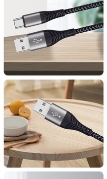 KABEL SZYBKIEGO ŁADOWANIA USB - USB typ C 2M