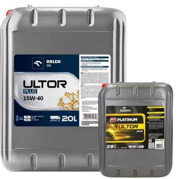 OLEJ ORLEN ULTOR PLUS 15W40 20L | mineralny do ciężarówek autobusów /TURDUS