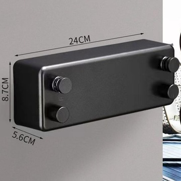 Выдвижная бельевая веревка Выдвижная черная