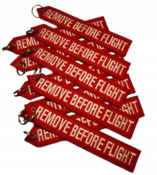 Brelok RBF Zawieszka REMOVE BEFORE FLIGHT XXL 25cm