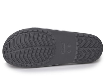 Klapki laczki męskie sportowe Crocs BAYABAND SLIDE SLATE GREY