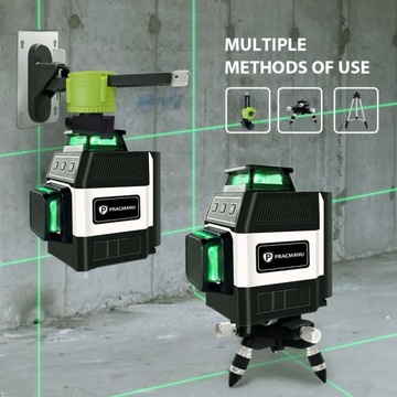 Pracmanu Mini Laser level 12 линий 3D уровень