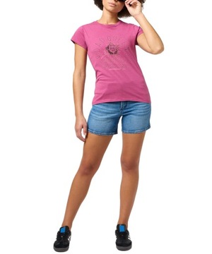 T-shirt Wrangler SHRUNKEN BAND TEE 112350318 Violet Quartz S