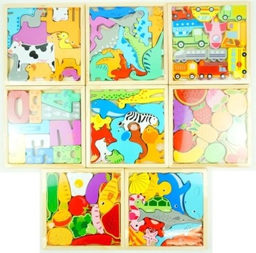 ДЕРЕВЯННЫЕ ПАЗЛЫ СХЕМЫ ПАЗЛОВ МОНТЕССОРИ