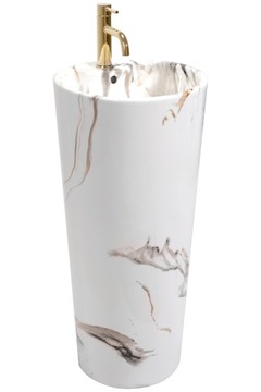 WOLNOSTOJĄCA UMYWALKA BLANKA MARBLE Marmur REA