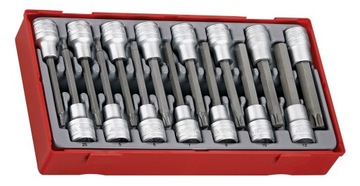 TENGTOOLS ZESTAW NASADEK TX I HEX 1/2 15 ELEMENTÓW