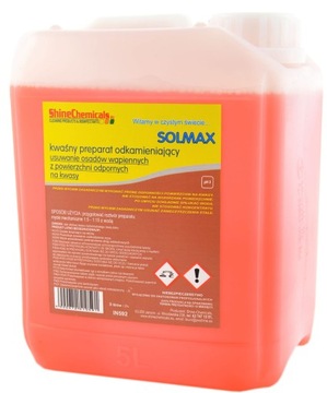 SOLMAX USUWANIA OSADÓW WAPIENNYCH KONCENTRAT 5l