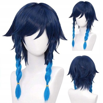 PERUKA WIG ANIME GENSHIN IMPACT VENTI COSPLAY