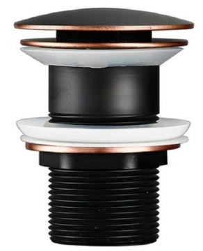 BATERIA UMYWALKOWA ROYAL CZARNA WYSOKA ROYAL KOREK