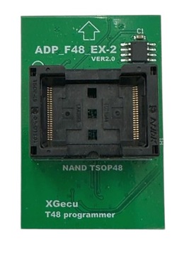 Adapter pamięci TSOP48 NAND Flash ZIF dla XGecu T48 v2.0