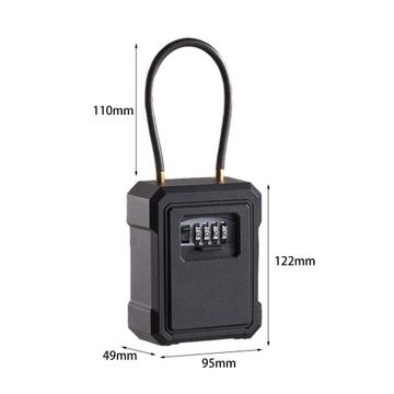 Ящик для ключей Универсальный, простая установка, сейф для хранения