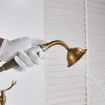 Смеситель для ванны Old Retro Brass Set