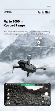 CFLY Faith MINI Drone, профессиональная камера с 3-осевым подвесом, камера