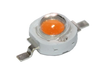 Светодиод мощности 1 Вт БЕЛЫЙ, полный спектр, 380–840 нм