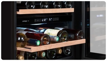 Chłodziarka do wina AVINTAGE AVI60CDZF AGD do zabudowy pojemność 36 butelek
