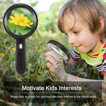 УВЕЛИЧЕНИЕ 10-кратная лупа с 12-кратной светодиодной подсветкой.