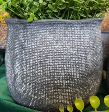 OSŁONKA CERAMICZNA ANTRACYT SZARA FI15 CM