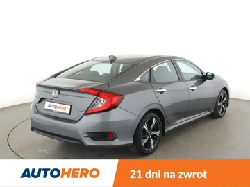Honda Civic X Sedan 4d 1.5 VTEC Turbo 182KM 2017 Honda Civic automat LED navi klima auto kamera i, zdjęcie 6