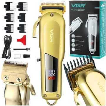 ПРОФЕССИОНАЛЬНЫЙ БЕСПРОВОДНОЙ КЛИМЕР ДЛЯ ВОЛОС С РЕГУЛИРОВКОЙ 6 ВНИМАНИЕ + МАСЛО