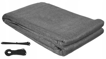 КОВРИК ДЛЯ ПОКРЫТИЯ БАЛКОНА ТЕРРАСЫ СЕТКА ДЛЯ ЗАБОРА БАЛКОНА ТЕРРАСЫ СЕРЫЙ 1х6м