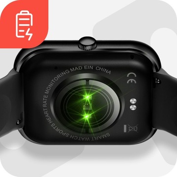ЧАСЫ SMARTWATCH МУЖСКИЕ ЖЕНСКИЕ, ЧЕРНЫЕ ЗВОНКИ УВЕДОМЛЕНИЯ СПОРТИВНОЕ МЕНЮ PL
