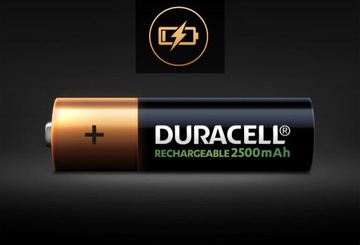 4x БАТАРЕИ DURACELL HR6 AA 2500 мАч