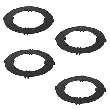 Podkładki wyrównujące 1 mm do wsporników typu A+B - 4 szt.