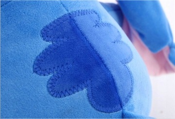 ПЛЮШЕВАЯ ИГРУШКА-МАСКОТ СТИХ МИШКА СИНИЙ + РОЗОВЫЙ 35см