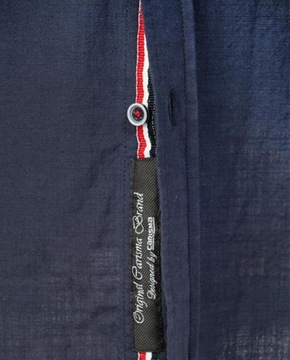 Воздушная повседневная льняная рубашка без воротника