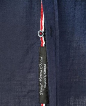 Воздушная повседневная льняная рубашка без воротника