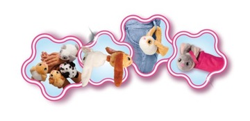 ЗАЙКИ ДРУЗЬЯ СЕРАЯ ПЛЮШЕВАЯ ПТИЦА С МАГНИТОМ