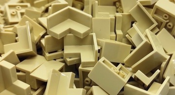 Lego 91501 Panel Corner 2x2x1 Tan 10szt. Nowe