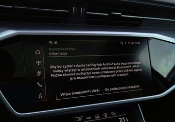 Audi A6 C8 Limousine Plug-In Facelifting 2.0 50 TFSI e 299KM 2024 Audi A6 Limousine Odliczenie do 150 tys. PLN, Matrix, S line, aktywny temp, zdjęcie 21