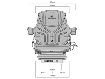 Сиденье Maximo M Grammer