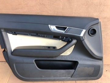 AUDI A6 C6 КОМПЛЕКТ ОБИВКИ ДВЕРЕЙ 4 шт.