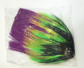 Красочный парик красочных волос