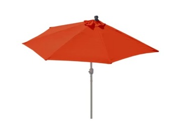 PARASOL PÓŁOKRĄGŁY NA BALKON PÓŁPARASOL pomarańczowy