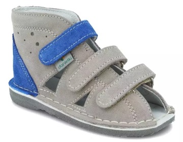 Danielki S104 buty profilaktyczne obcas Thomasa skórzane do przedszkola R19