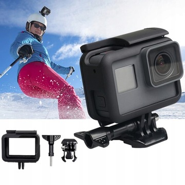 КОРПУС ДЛЯ КРЕПЛЕНИЯ НА РАМКУ ДЛЯ GOPRO HERO 7 6 ЧЕРНЫЙ