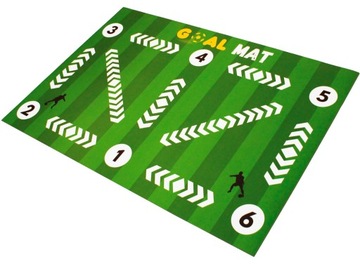 GOAL MAT Mata do Piłki Nożnej Treningu Piłkarskiego TRENINGOWA + SKARPETKI