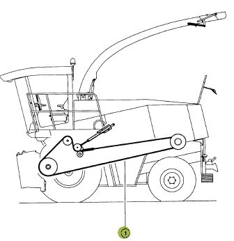 Pas główny CLAAS JAGUAR 880 076401