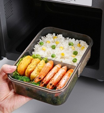 POJEMNIK LUNCHBOX z ZESTAWEM SZTUĆÓW 3W1 (1.1L)