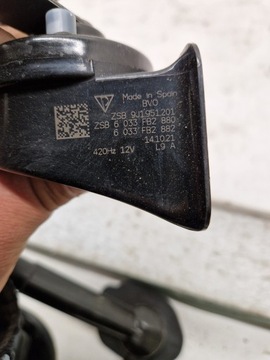 KLAKSON SIGNÁL ZVUKOVÝ DVOUTÓNOVÝ PORSCHE TAYCAN