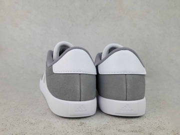 ADIDAS VL COURT 3.0 ID6314 ОБУВЬ КРОССОВКИ SAMBA КОЖАНЫЕ СЕРЫЕ