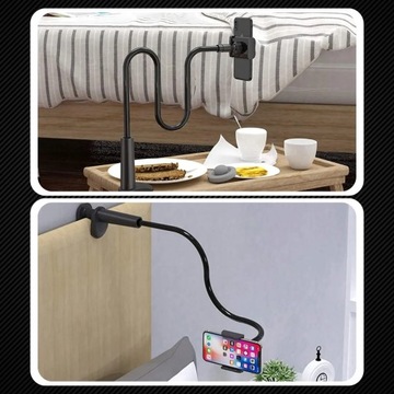 ДЕРЖАТЕЛЬ ДЛЯ ТЕЛЕФОНА НАСТОЛЬНАЯ ПОДСТАВКА ГИБКИЙ ШТАТИВ ДЛЯ КУХНИ