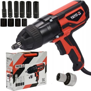 ЭЛЕКТРИЧЕСКИЙ УДАРНЫЙ КЛЮЧ YATO 1020 Вт 1/2